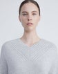 Cashmere Ribbed V-Neck Sweater