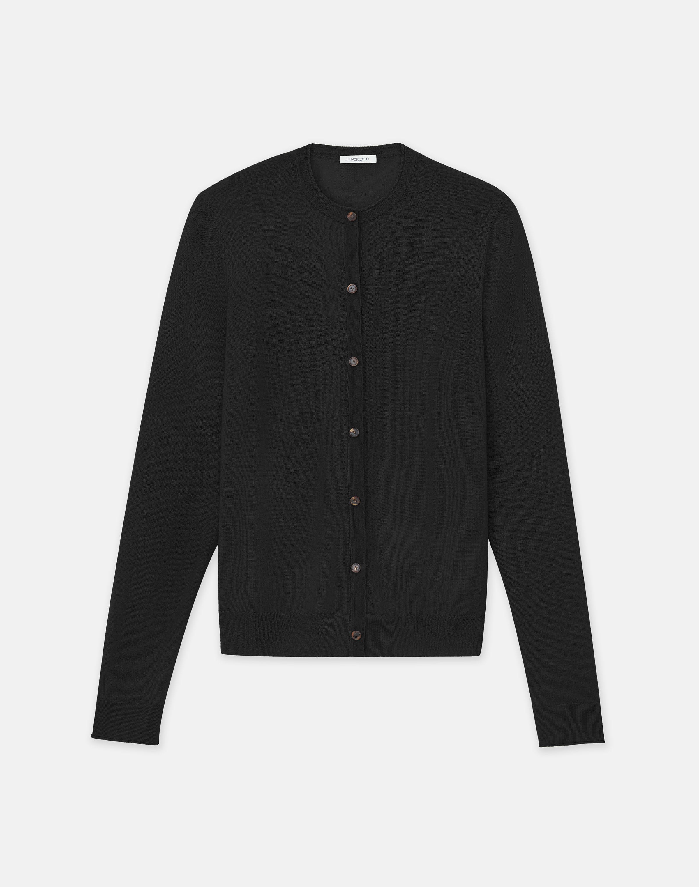 Fine Gauge Cashmere Cardigan