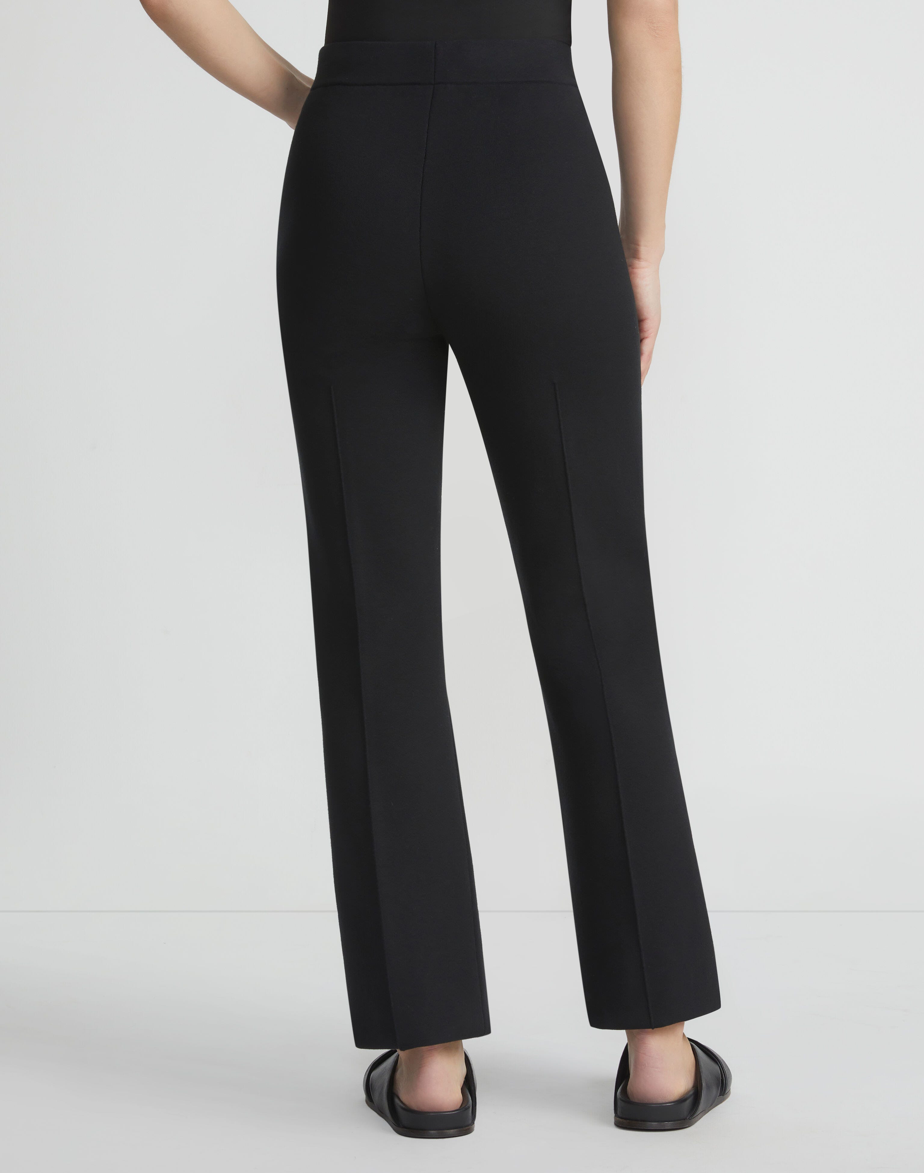 Plus-Size Responsible Matte Crepe Foley Flared Pant