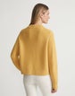 Responsible Wool-Cashmere Textured Stitch Drop Shoulder Sweater