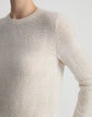 Petite Cashmere Wood Grain Intarsia Sweater