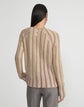 Hand-Embroidered Metallic Wool-Cashmere Sweater