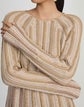 Hand-Embroidered Metallic Wool-Cashmere Sweater
