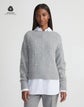 Baroque Hand-Beaded Merino Wool-Cashmere Sweater