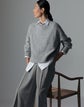 Baroque Hand-Beaded Merino Wool-Cashmere Sweater