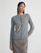 Baroque Hand-Beaded Cashmere Cardigan