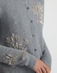 Baroque Hand-Beaded Cashmere Cardigan