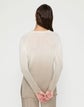 Petite Hand Dip Dye Cashmere Sequin Sweater