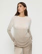 Petite Hand Dip Dye Cashmere Sequin Sweater