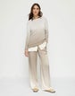 Petite Hand Dip Dye Cashmere Sequin Sweater