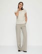 Cotton Open Stitch Sweater Vest