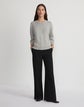 Hand-Beaded Cotton-Silk Tape Sweater