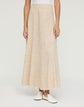 Jacquard Knit Midi Skirt