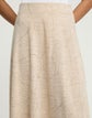 Jacquard Knit Midi Skirt