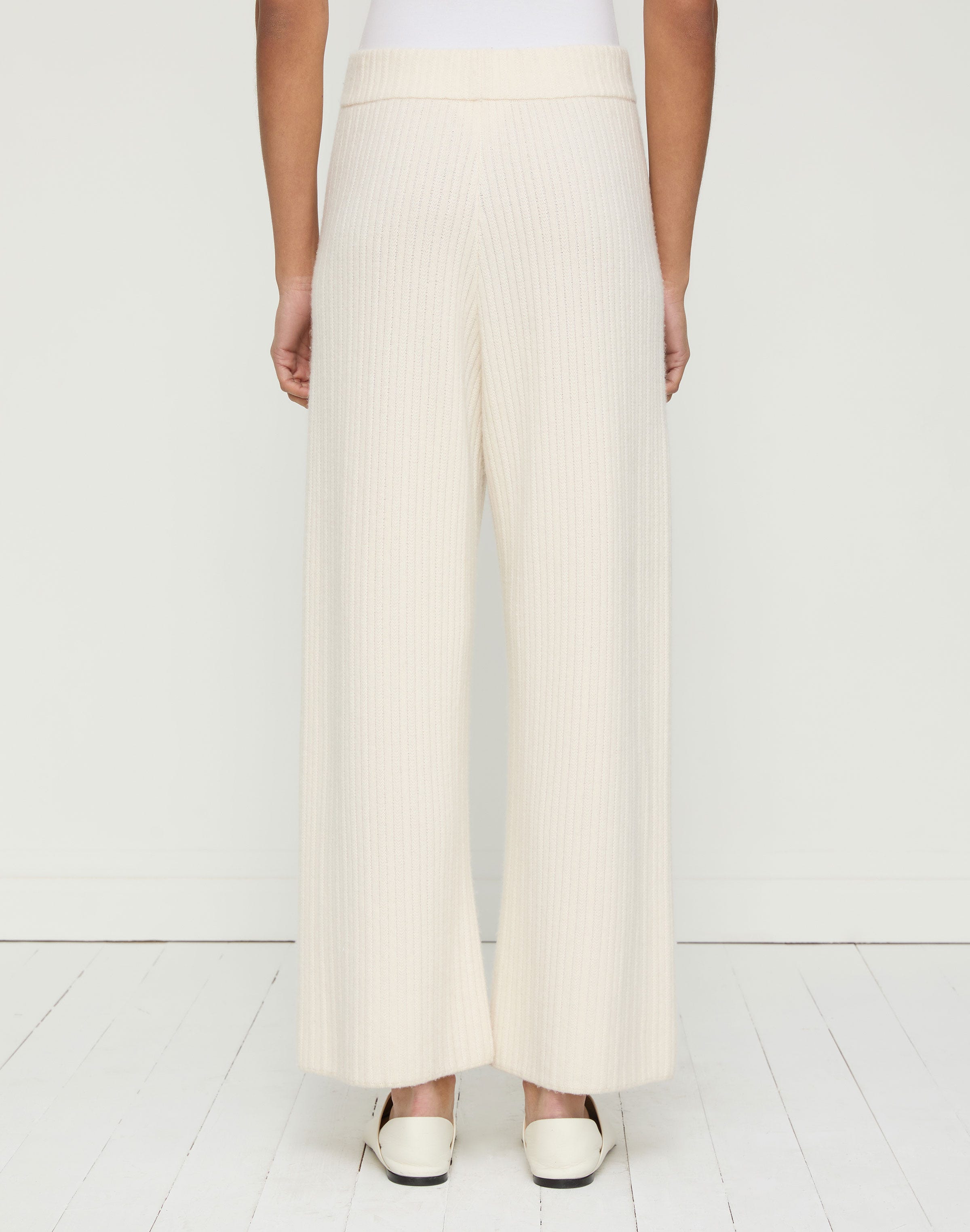 Cashmere & Finespun Voile Ankle Pant