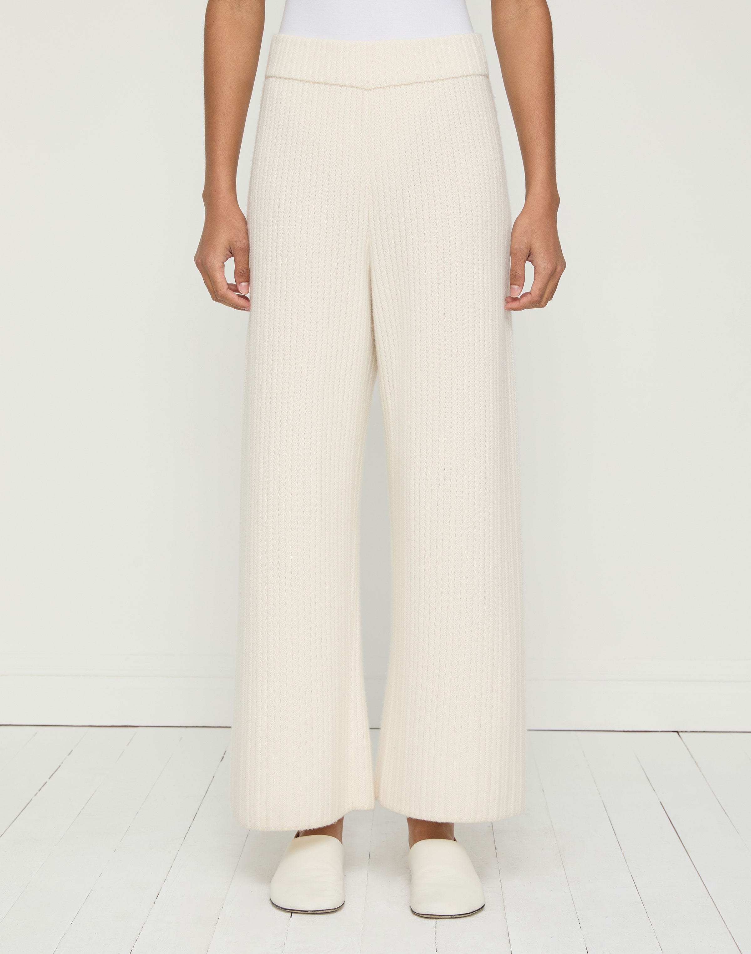 Cashmere & Finespun Voile Ankle Pant