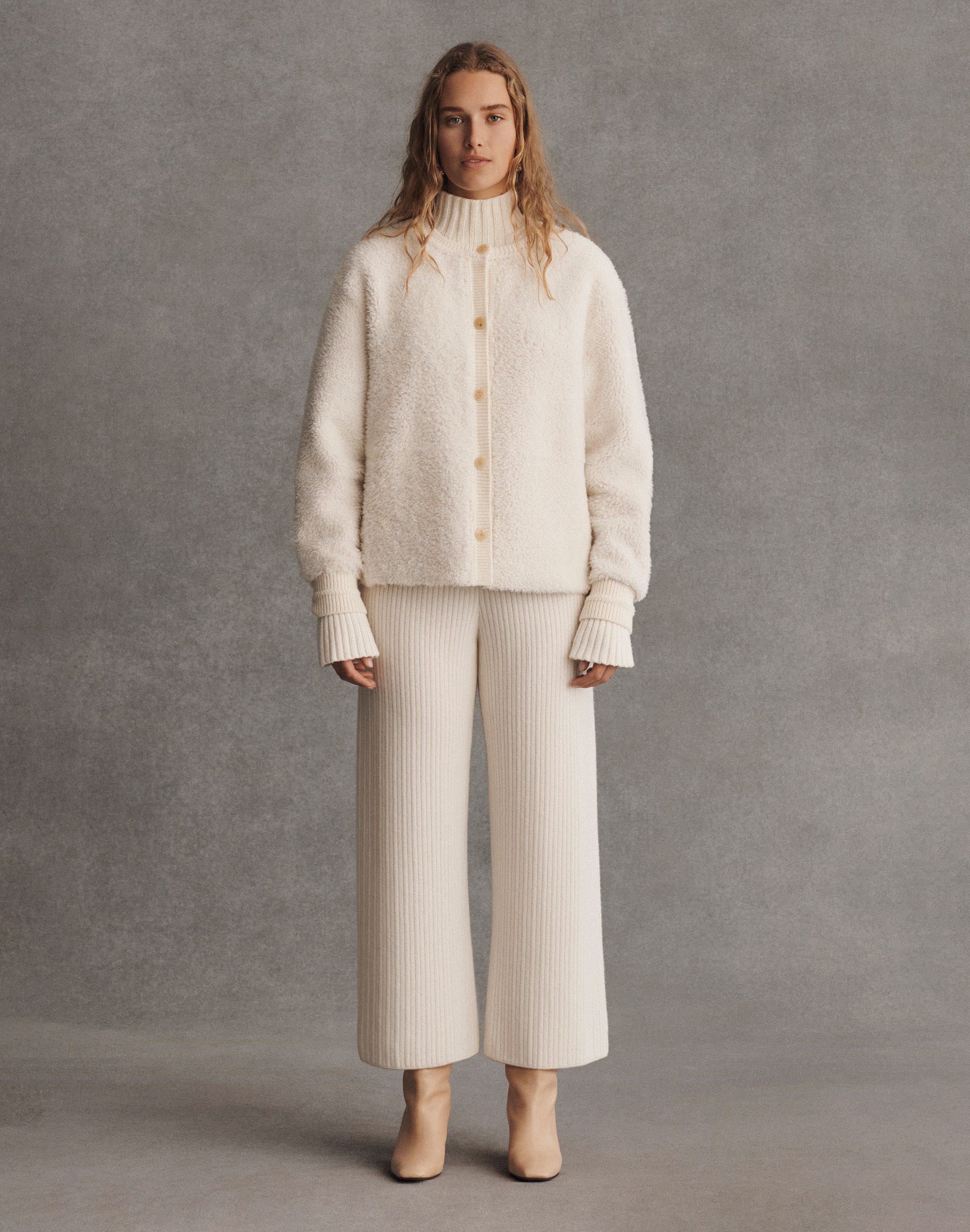 Cashmere & Finespun Voile Ankle Pant