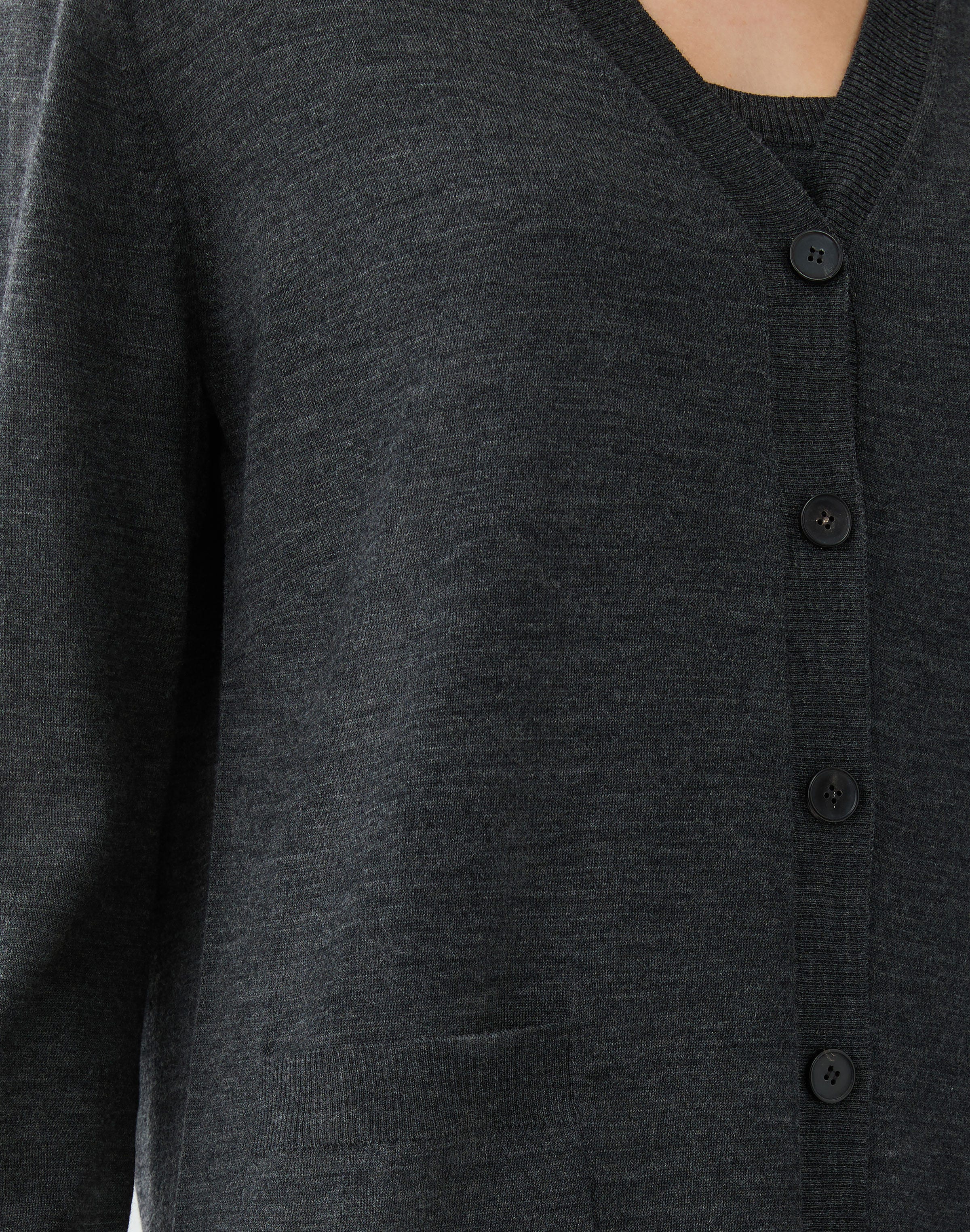 Superfine Merino Wool Cardigan