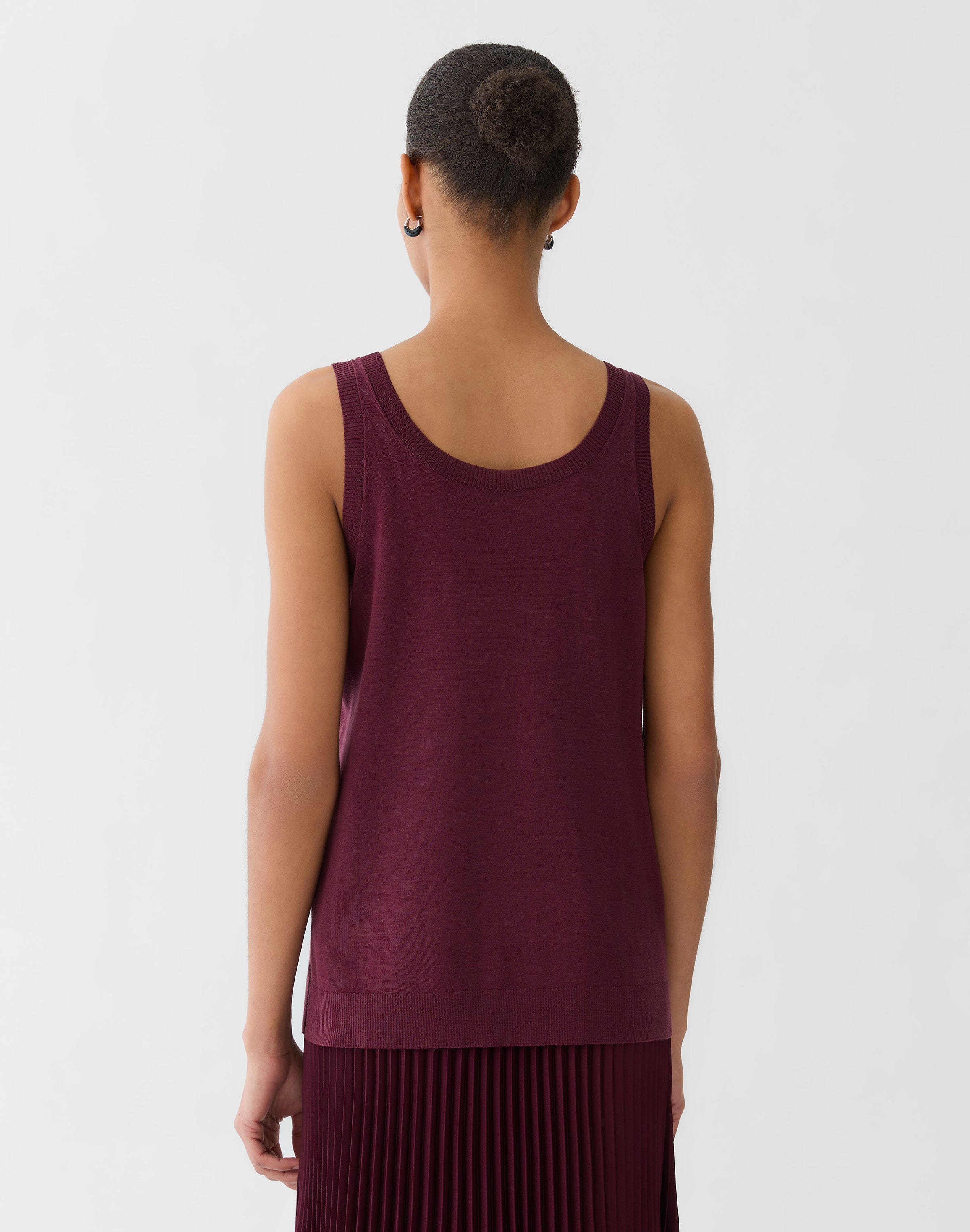 Superfine Merino Wool Sweater Tank