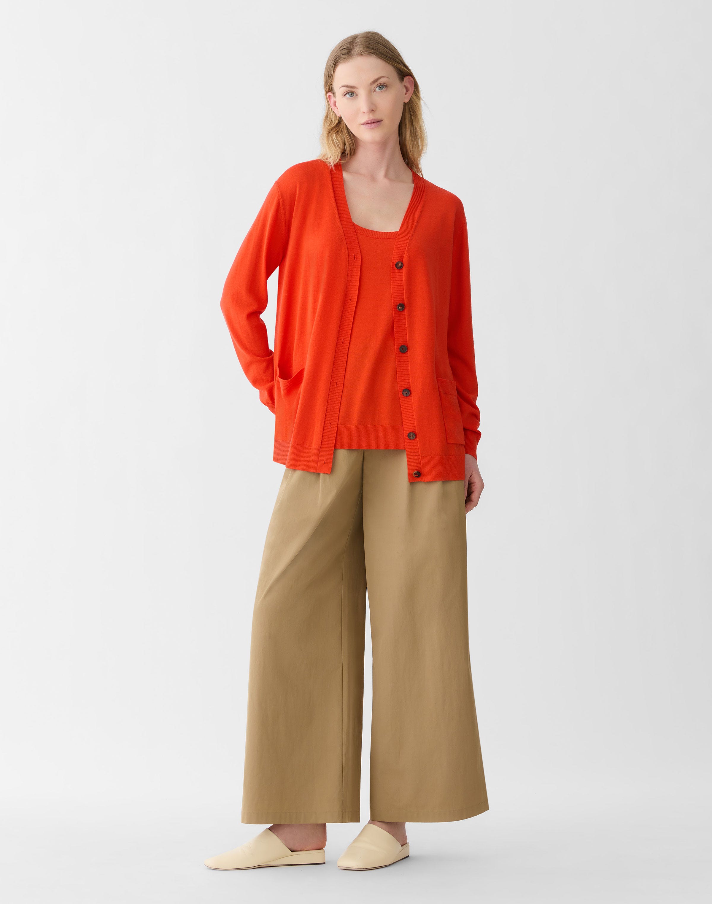 Plus-Size Superfine Merino Wool Sweater Tank