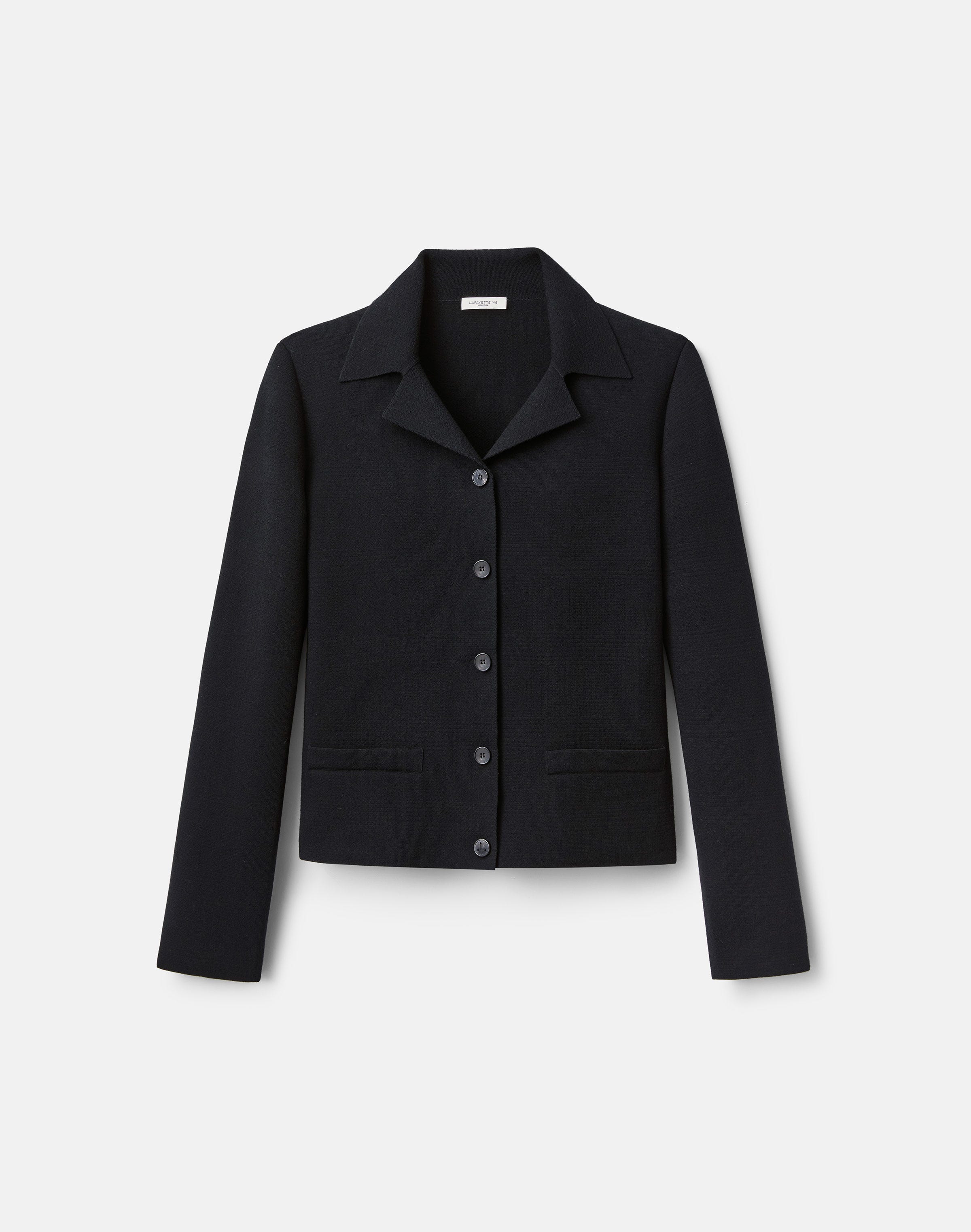Responsible Matte Crepe Knit Blazer