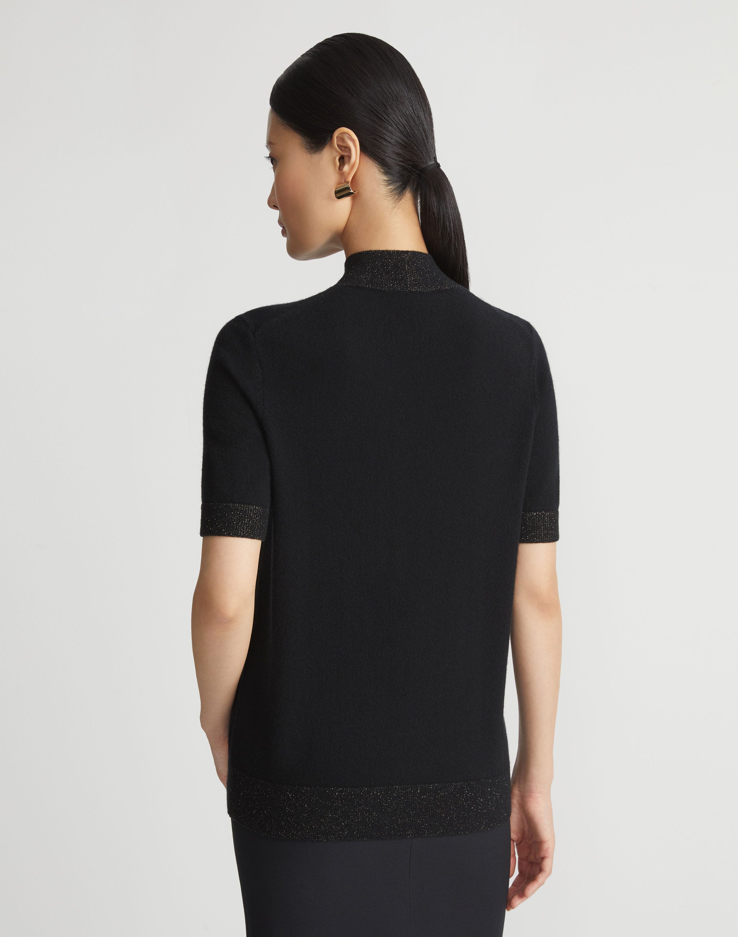 Cashmere Mockneck Sweater