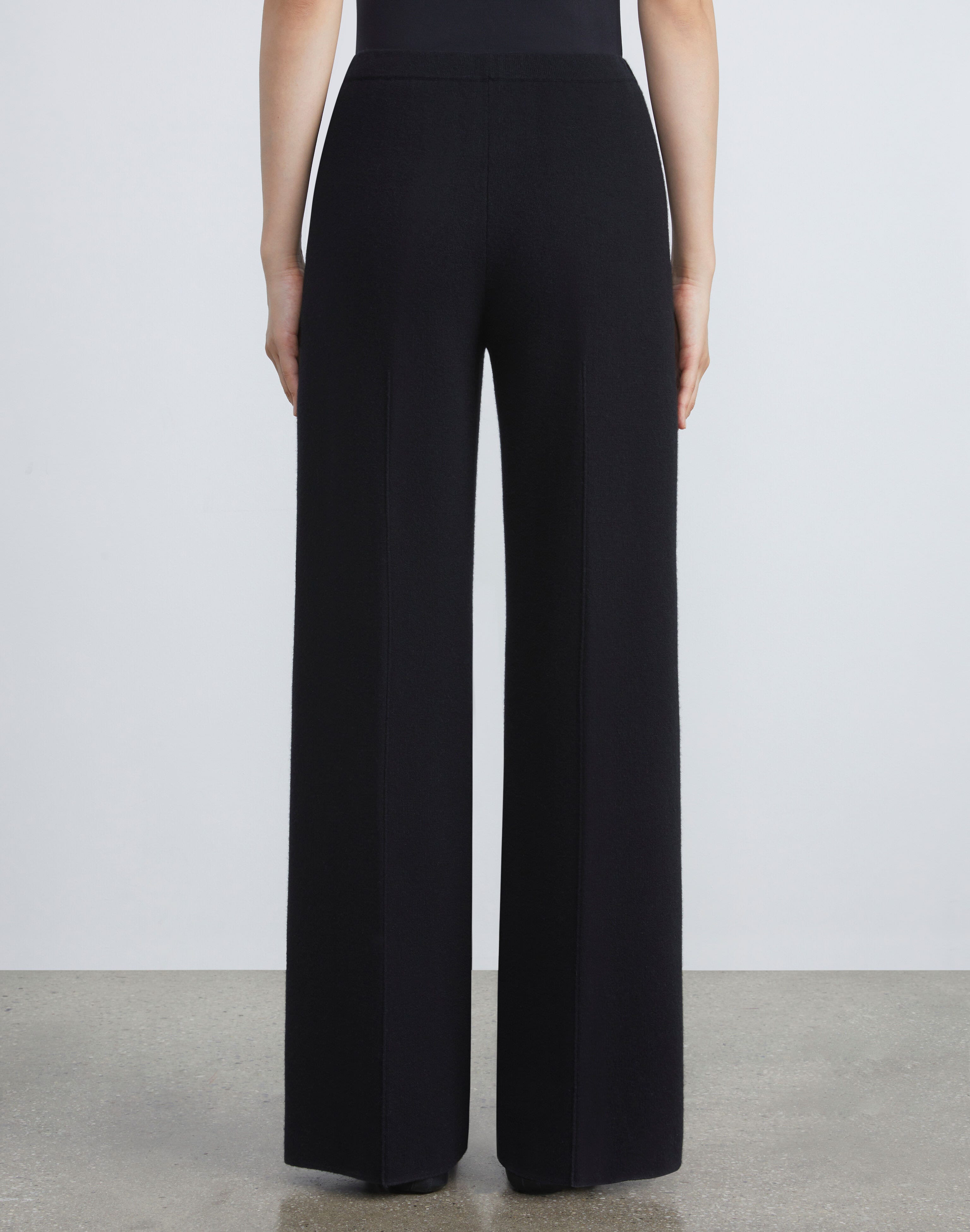 Cashmere-Silk Double Knit Pant